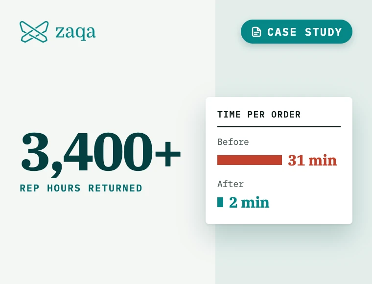 Zaqa and Global Furniture Group: order entry cut from 31 to 2 minutes per order, with no ERP migration